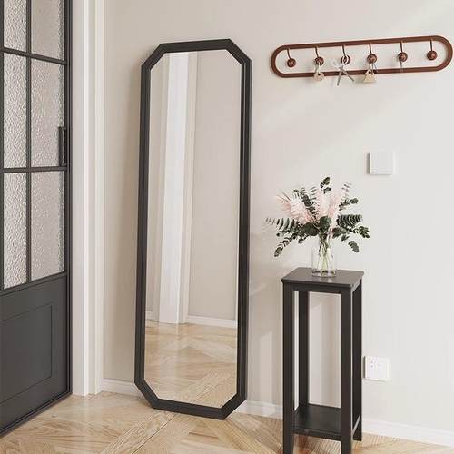 全身镜家落地镜墙镜子985贴墙自粘免试衣挂用镜打孔可壁挂穿衣镜