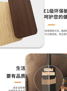 茶水柜办公室可移动边几RVD烧约水壶一家体小户代型简现阳台茶桌