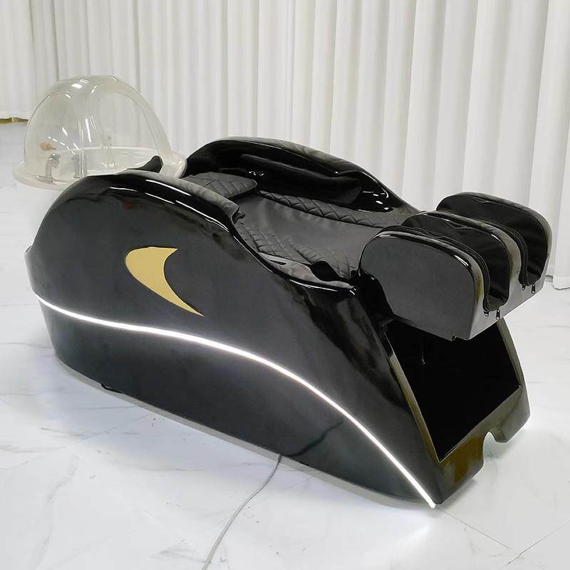 崛仕全自动智能电动按摩发廊洗头床理发店恒温多功能头疗冲水床