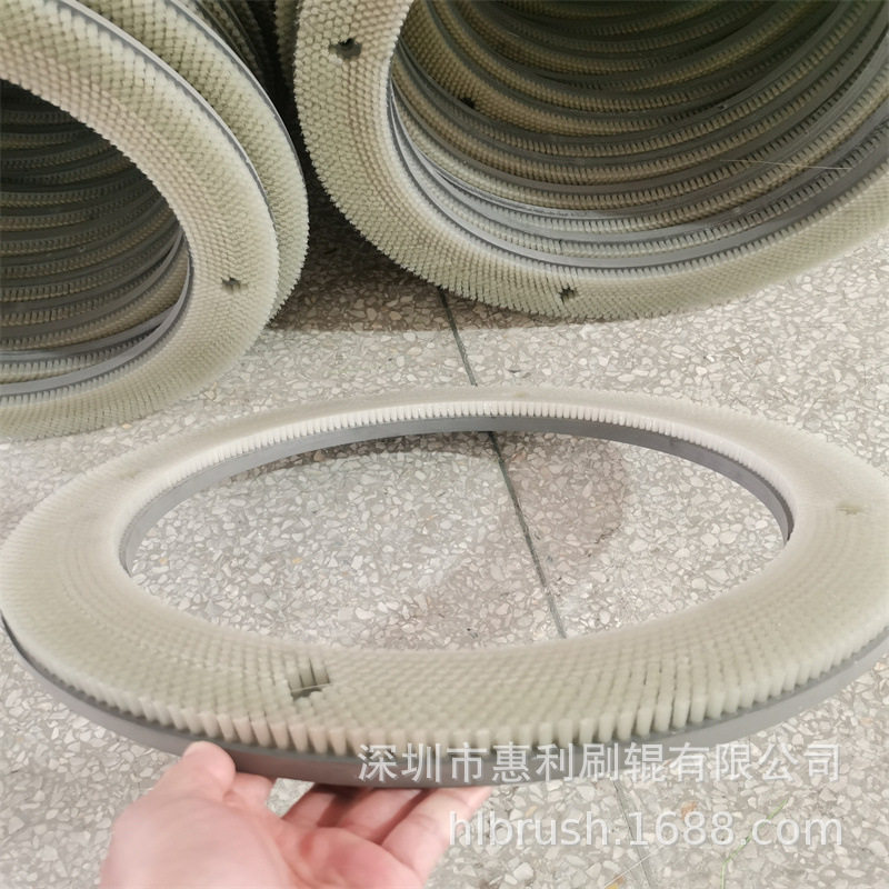 减震板刷pvc工业车床硬毛软毛除尘清扫pp尼龙丝排刷制作工业级