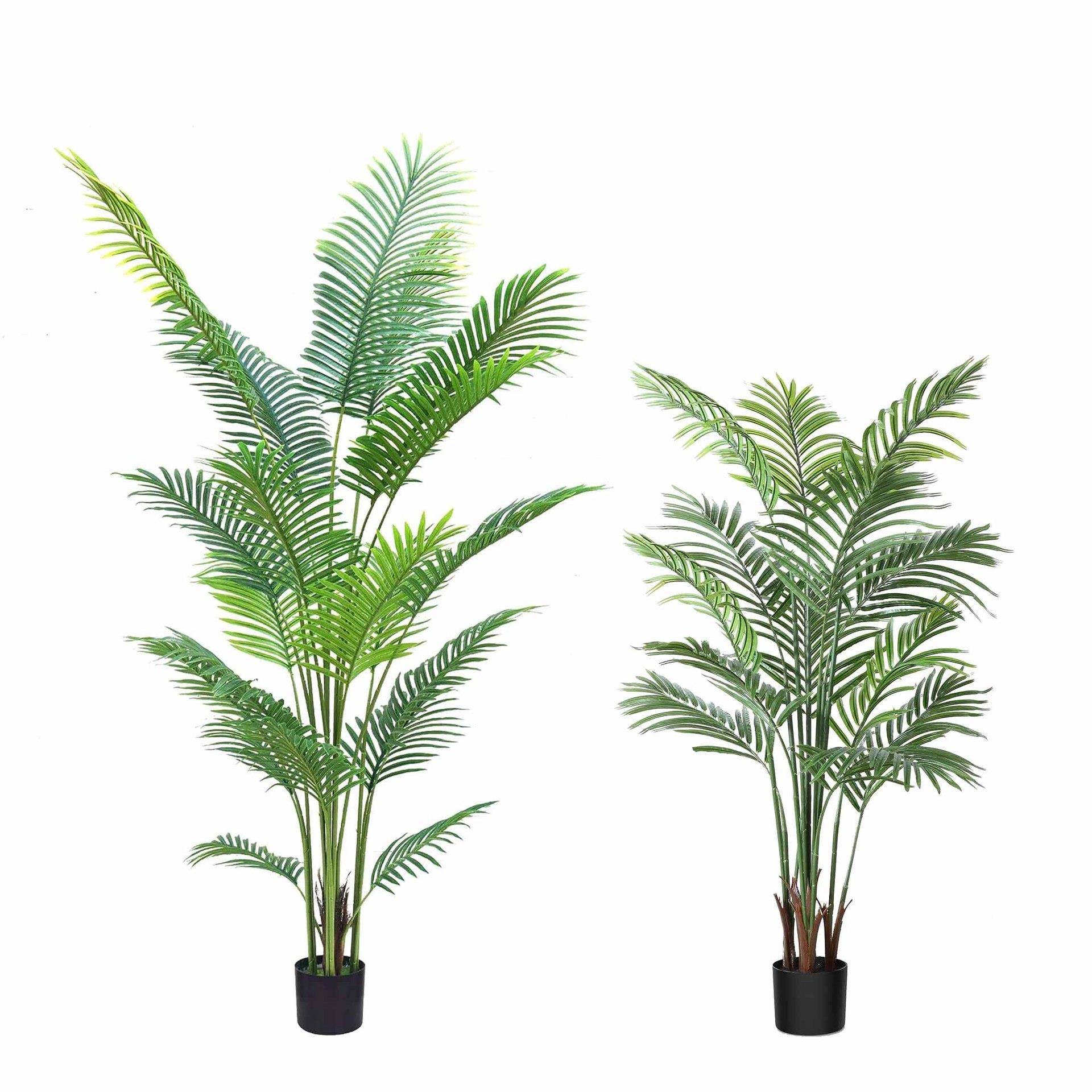 散塑尾仿真绿植DCJ盆栽高端葵轻奢客厅料树花装饰摆件假花仿真花