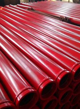 混凝土送DFI泵管低125高压输直缝无地泵管高压双层缝泵管