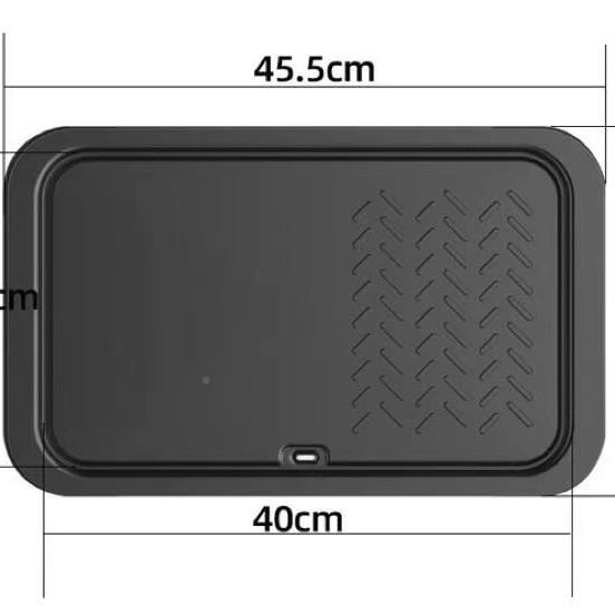 NCJ法诗长缇不锈烧烤网钢电烧烤炉配件方形加厚网格铸烤网烤盘铁