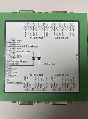 德国motrona信号分配器SV211正余弦信号1VPP一分为四