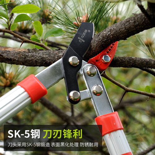 源头厂家小粗枝剪 铝合金手柄小剪刀 园艺修枝 园林工具