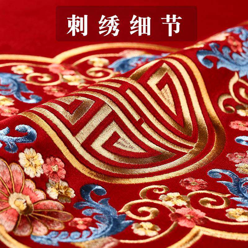 中式抱枕子两UYA用高档子汽车靠枕被二合一多功车载可被能折叠抱