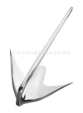 船用布鲁斯锚316不锈钢锚船0用1-8KG大爪锚游船艇船舶船HNP锚船锚