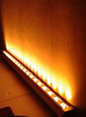 l4ed墙灯户外楼NOA体2W亮化遮洗光板工程线条灯防2水DMX51外控线