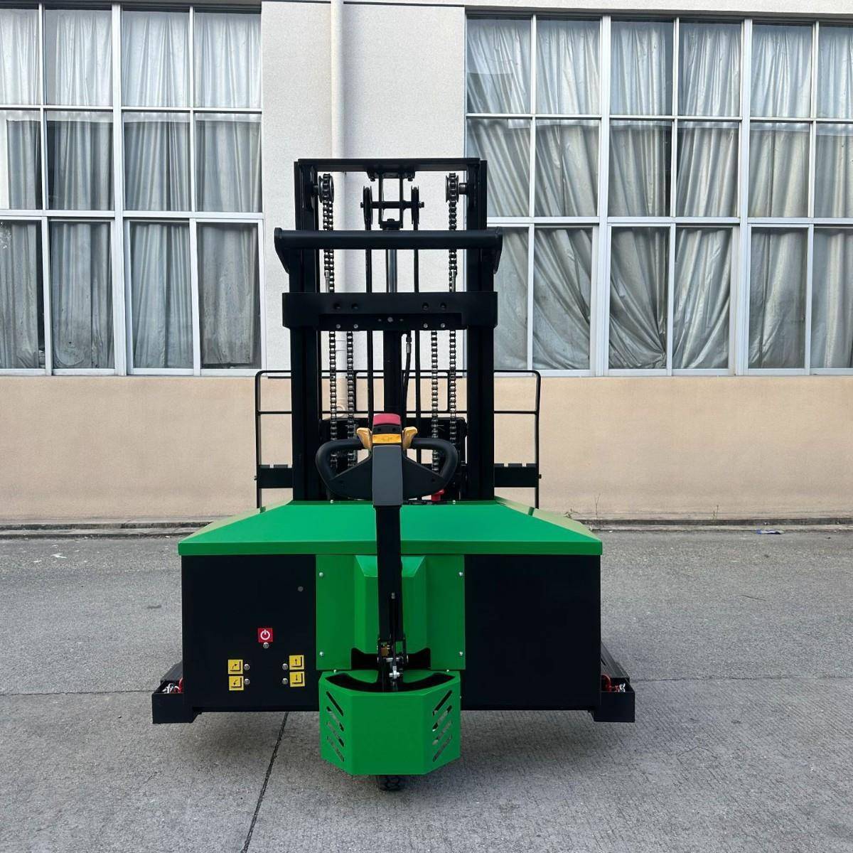 1吨越车野型电动堆高全动堆垛AIY车升自提随车自便携装卸货搬运叉