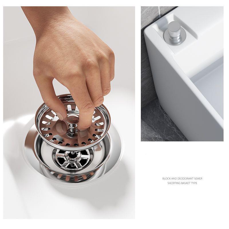 家阳用陶瓷拖把池台卫生间落地式52299拖正布池方形布池小型洗墩拖把4