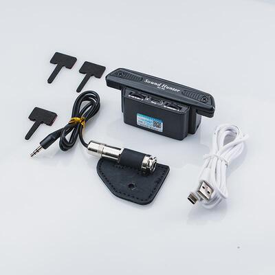 AC3加G拾音器带板音孔免开孔G打DCC0振专用民谣木吉他音孔拾-音器