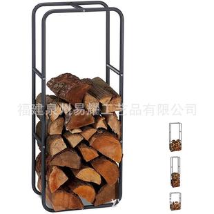 创意简约铁艺架火架柴木柴收纳室内外壁炉工放具88998木柴堆架