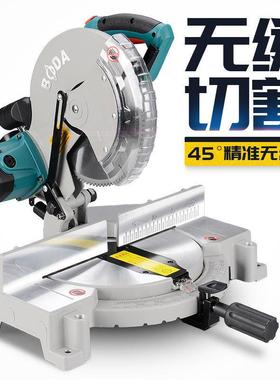 博锯金铝机功能25331大铝合切割多机高精度45度角铝材斜切锯木材切角机