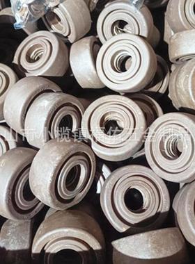 耐高温承耐磨聚氨3酯轮子中型4寸单轮带轴平板车轱辘万FJH向脚5轮