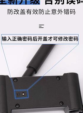 码锁锁玻DMK-303璃门锁防型水用防锈挂锁家大门形锁门密锁插锁型