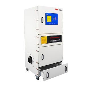 2128柜式 工脉冲集尘机自动设支被配套用业除尘器持PLC联动滤筒备过滤