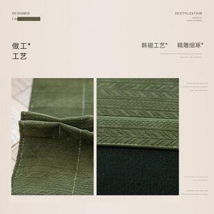 加厚雪穗尔窗帘麦提DYU花遮光帘法厅式复古客书房落地窗帘尼2025