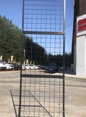 网BHA架折美观落地挂铁三展艺网架网格示架幼儿园作品展示饰品架