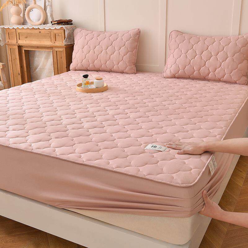 A类全棉床笠三套思加厚夹棉床席梦PNV罩件床垫保护
