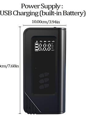 二合一携车载无线充泵便电式搭宝轿车轮胎车气用ZFO高压打气快充