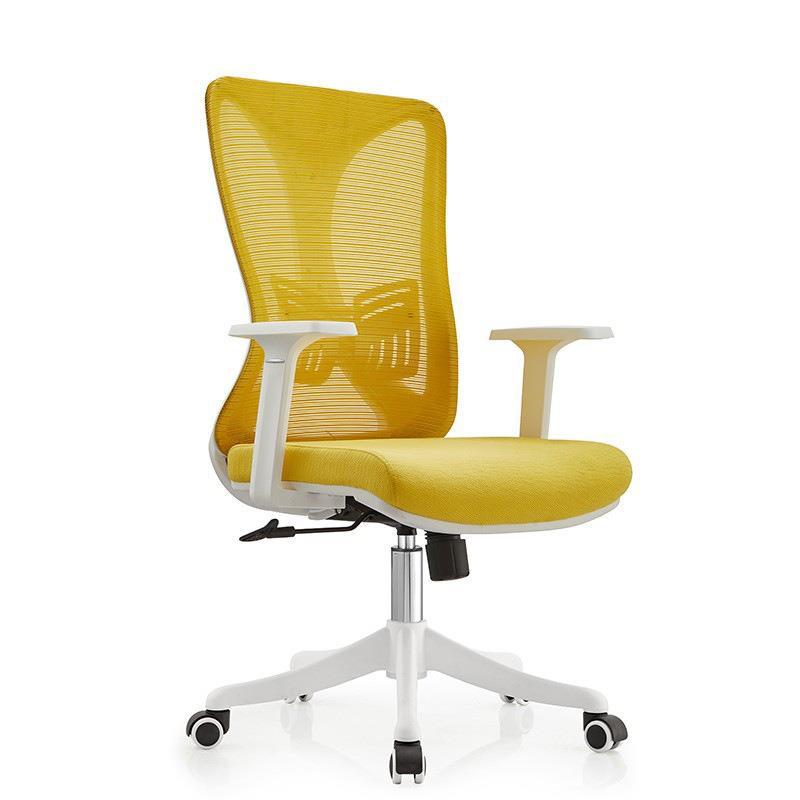 简约现代护腰电脑椅办公室久坐公THQ不职累人体工学椅子旋转可员