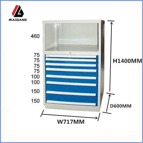 麦冈重型抽屉式多抽工具柜