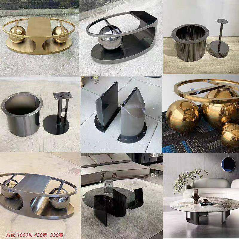 轻奢茶几底座支架石大理客ANY厅沙发母边子角几不锈钢碳素几钢桌,鲜花速递/花卉仿真/绿植园艺,其它园艺用品,淘宝优惠券,粉丝福利购,淘宝优惠卷