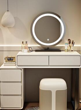 实70公分长现代简约小户型梳妆台卧室UXK床头化妆木桌物柜斗柜一