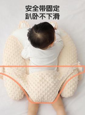 斜坡睡宝枕可爱兔婴睡CYV儿趴趴枕宝躺抱枕趴枕头
