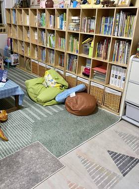 落地飘矮柜子木窗柜储物柜异形转角实柜满PRR墙柜书架