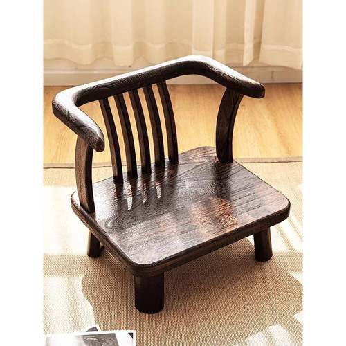 实木椅子家坐用小凳子榫XDS椅卯久舒服飘窗和室椅榻榻米靠背茶座