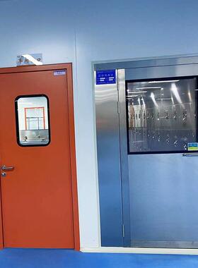 厂家直销304RMS不锈人风淋室人单钢单吹/双双吹货淋通道风淋室