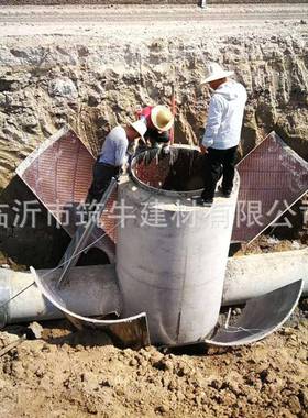 市政圆形检查井模板，圆形井混土检查模板，查检井XLR圆凝柱木模