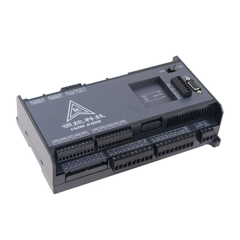 厂家直供领控4可PLC控板LK3U-8MRMT10AD2DA兼容FX3工U编程控VNM制