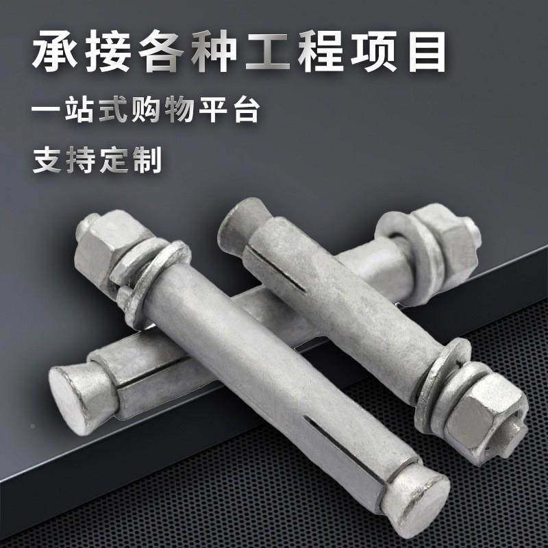 热镀锌热浸钉锌丝膨胀螺M膨胀螺栓拉爆炸螺M6DCM-12