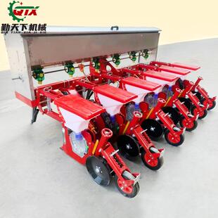 新型防撞弯施肥腿悬浮玉米精播种机指甲式播种器免耕种肥同施