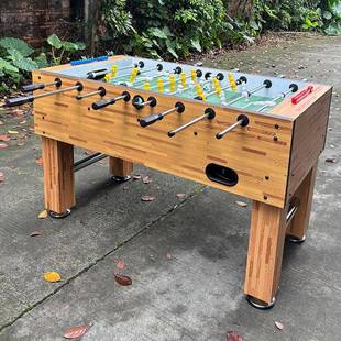 桌上足球桌标准八杆成人桌面足球机国标比赛桌式 足球台家用多人