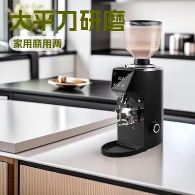 刺客电动磨豆机咖啡意式手冲家用商用咖啡豆研磨机64mm平刀
