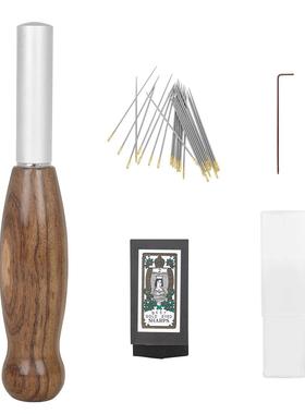 钢琴律维PJ17285/修琴工具钢针整音排弯头固定扎榔头调排针钳调音