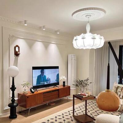 363意大灯利堂FLOS云朵设计师展复厅式楼别墅大客厅餐厅蚕丝飞艇