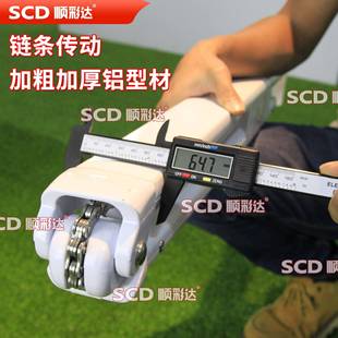 铝合金全盒伸缩式遮阳棚可选电动伸缩别墅可收回雨棚带灯户外家用