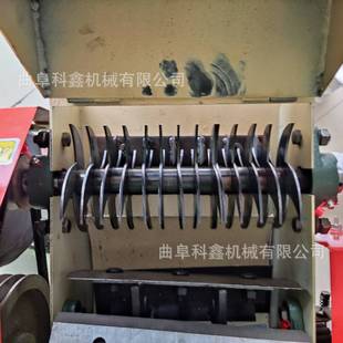 卧式家用小型铡草机 干湿两用秸秆揉碎机 科鑫喂牛羊打草粉碎机