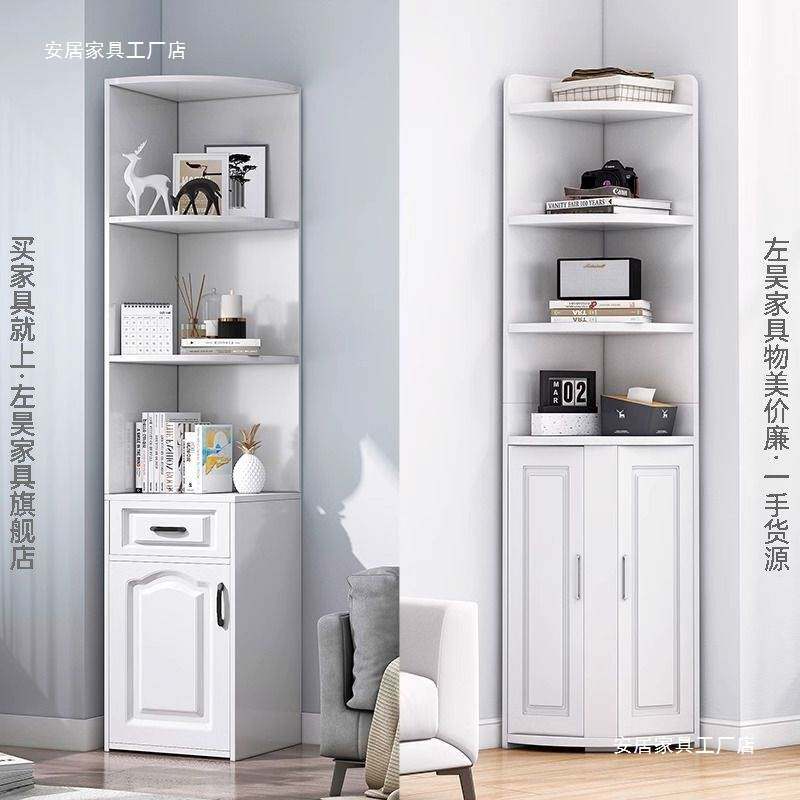 角柜转角柜墙角三角形置物架客厅卧室拐角落收纳柜源头工厂包邮