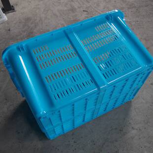 880型号镂空塑料箱长方形加厚箩筐超大号快递分拣筐注塑