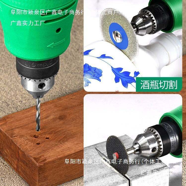 切割机小型家用木工石材铝合金属陶瓷酒瓶切割工具迷你小电锯