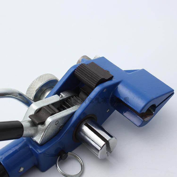 AUO不锈钢扎轮带工具桥钢带具金属打包带机盘带紧带钳架棘剪式