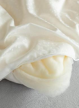 舒适子新款0支大提花秋被保暖冬被大豆BUL纤维二合一8春子母被被