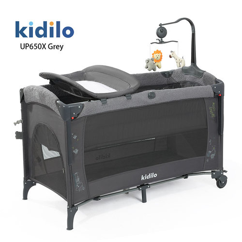 kidilo折叠婴儿床拼接大床多功能新生bb便携可移动宝宝床跨境批发