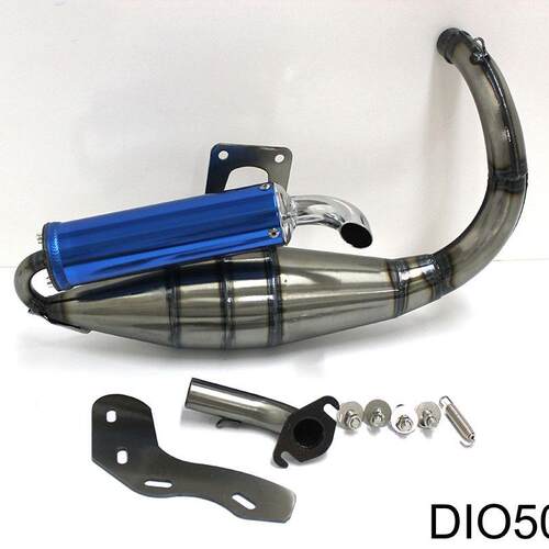 直销DIO50JOG50ZX50改装排气管AF18/28期改装大象排气管