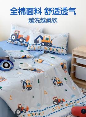 多爱空调被in喜s风全棉夏凉可机洗43958wfv被水夏洗被夏季薄款被